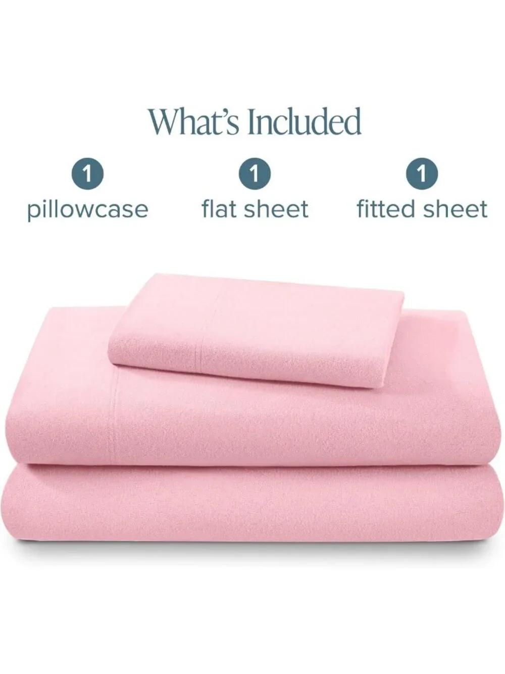Soft Cotton Flannel Sheet Set Twin XL - Heavyweight, Double Brushed, Deep